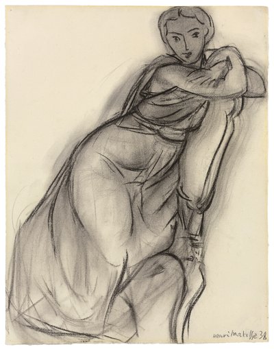 Mujer sentada de Henri Matisse
