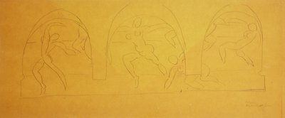 Estudiar para el baile de Henri Matisse