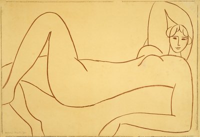 Estudio sobre el desnudo rosa de Henri Matisse