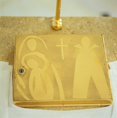 Sagrario en el Altar de la Capilla del Rosario de Henri Matisse