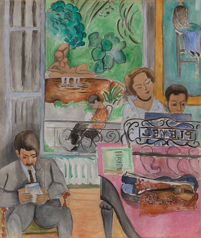 La lección de música de Henri Matisse