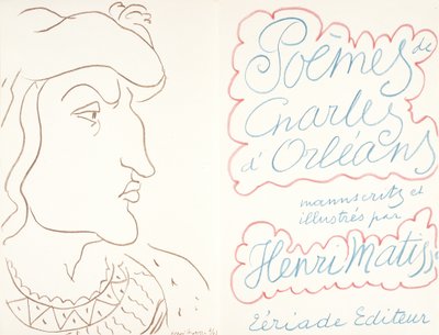 Los poemas de Carlos de Orleans, 25 de febrero de Henri Matisse