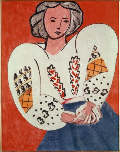 La blusa rumana de Henri Matisse