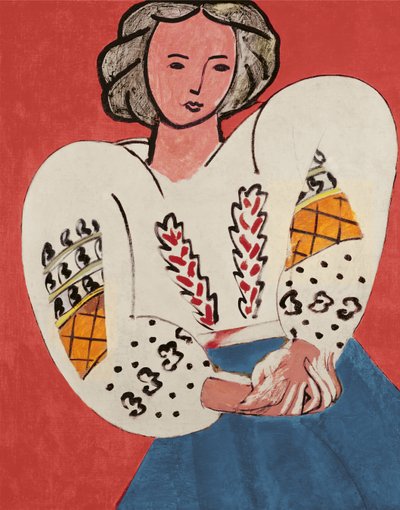 La blusa rumana de Henri Matisse