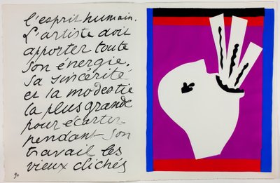 El tragador de espadas, de Jazz de Henri Matisse
