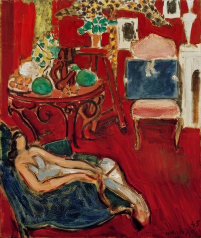 La carpeta de arte azul de Henri Matisse
