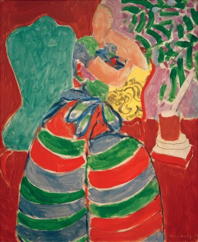 El vestido de rayas de Henri Matisse