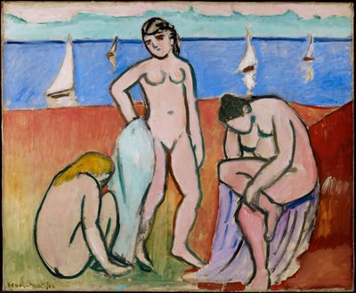 Tres bañistas de Henri Matisse