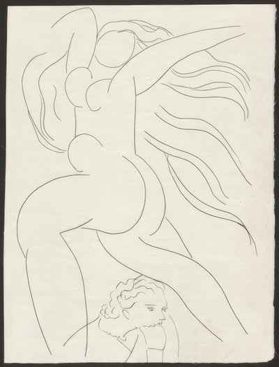 Brindis, plato uno de Poesies de Mallarmé de Henri Matisse