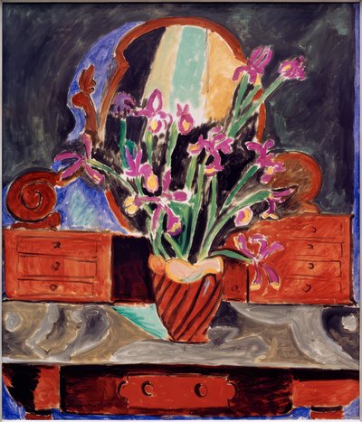 Jarrón con lirios de Henri Matisse