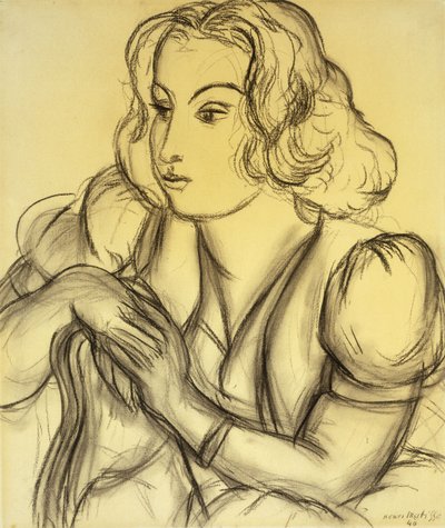 Mujer Inclinada; Femme Accoudee de Henri Matisse