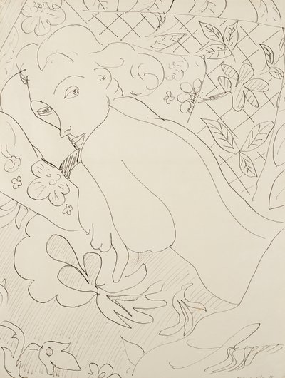 Mujer Mentirosa de Henri Matisse