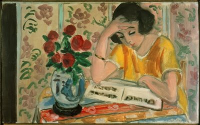 Lectura femenina de Henri Matisse
