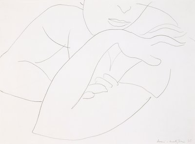Mujer de brazos cruzados de Henri Matisse