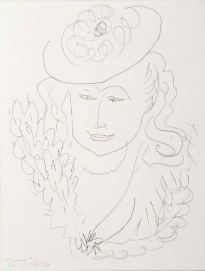 Mujer con sombrero de Henri Matisse