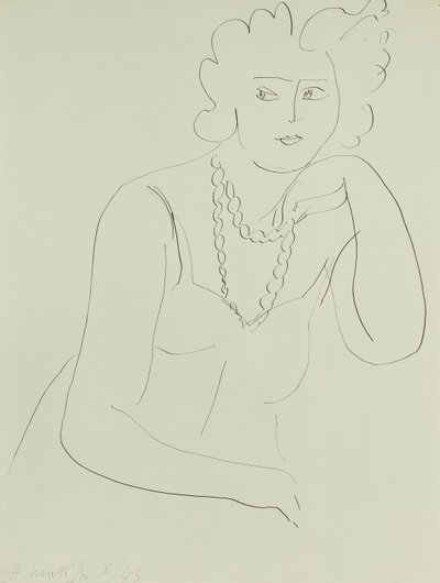 Mujer con collar de Henri Matisse