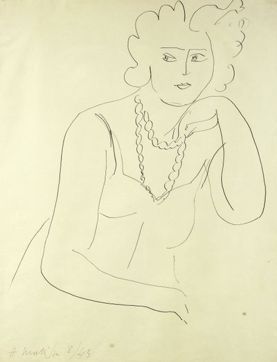 Collar de mujer de Henri Matisse
