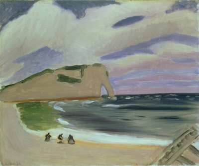 Mujeres en la playa, Etretat de Henri Matisse