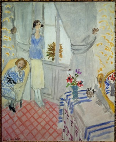 le boudoir 1921 (óleo sobre lienzo) de Henri Matisse