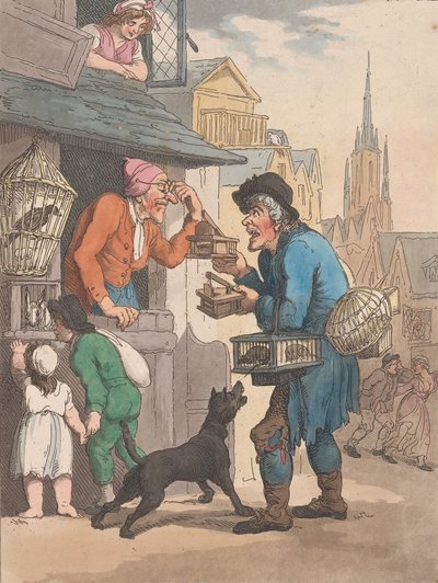 Gritos de Londres: No.1: Compra una trampa, una trampa para ratas, 1 de enero de 1799 de Henri Merke