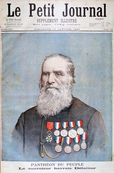 Un receptor de la Legión de Honor, 1897 de Henri Meyer
