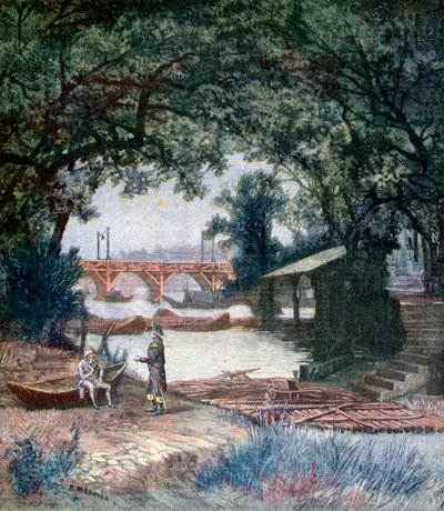 Acto uno de Thermidor, por Victorien Sardou, 1891 de Henri Meyer