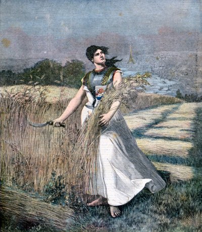Alegoría de Francia, 1891 de Henri Meyer
