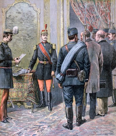 Golpe de estado en Serbia, 1893 de Henri Meyer