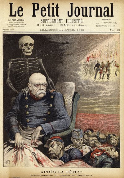 Portada de Le Petit Journal, 14 de abril de 1895 de Henri Meyer
