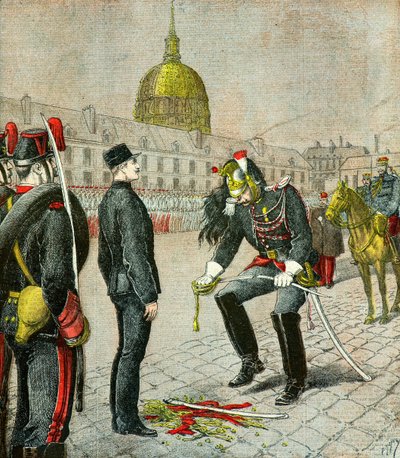 Degradación del capitán Alfred Dreyfus de Henri Meyer