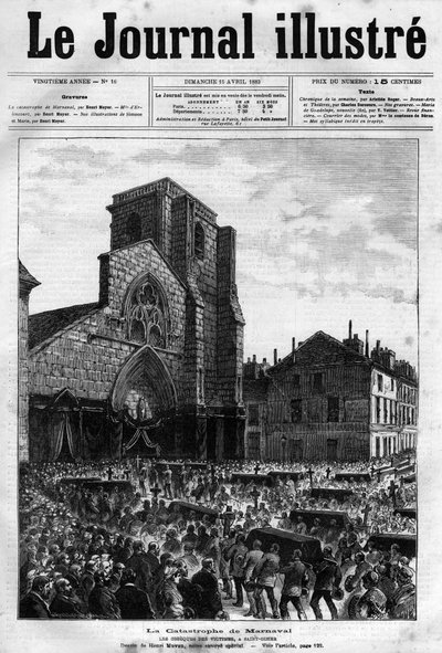 Explosión (Desastre) de Marnaval (31 de marzo) de Henri Meyer