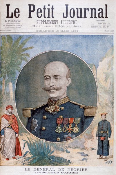 General de Négrier, inspector general del ejército francés, 1895 de Henri Meyer