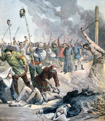 Masacres en China, 1891 de Henri Meyer