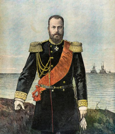 Retrato del Gran Duque Alexis Alexandrovitch de Rusia de Henri Meyer