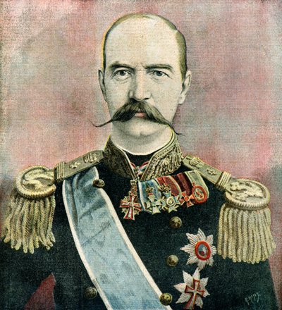 Retrato del rey Jorge I de Grecia de Henri Meyer