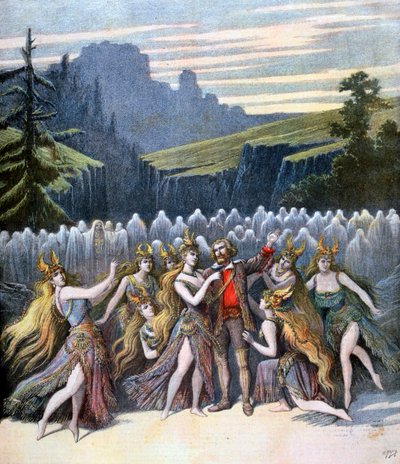Descansa en Paz, actuación en el Théâtre de la Gaîté, 1894 de Henri Meyer