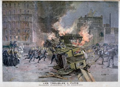 Disturbios en París, 1897 de Henri Meyer