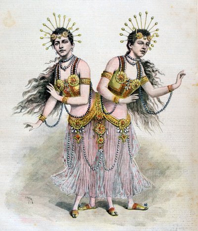 Rosa y Josepha Blazek, siamesas de Bohemia de Henri Meyer