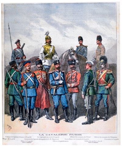 Caballería rusa de Henri Meyer