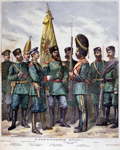 Infantería rusa de Henri Meyer