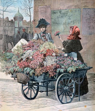 Primavera en París, 1891 de Henri Meyer
