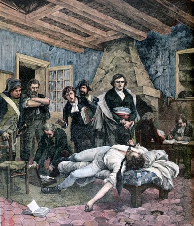 La muerte de Charles Pichegru, 1891 de Henri Meyer