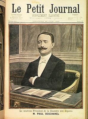 El nuevo presidente de la Cámara de Diputados, Paul Deschanel, de Le Petit Journal, 26 de junio de 1898 de Henri Meyer