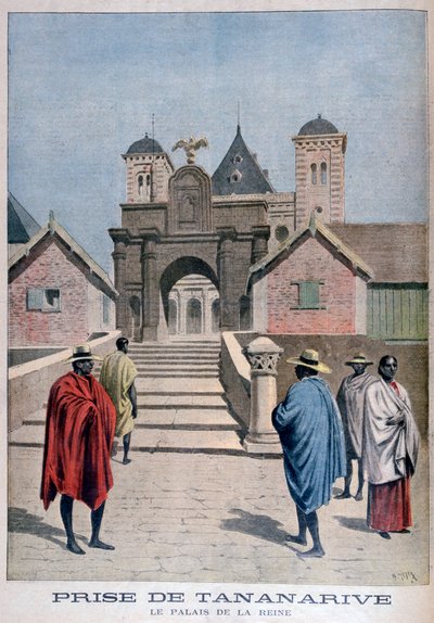 El Palacio de la Reina, Tananarive, Madagascar de Henri Meyer