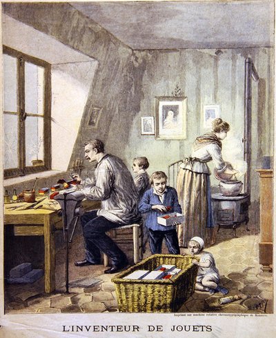 El inventor de juguetes, finales del siglo XIX de Henri Meyer