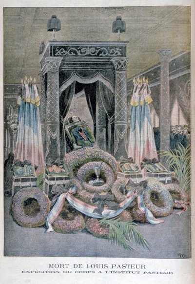 La muerte de Louis Pasteur, químico francés, 1895 de Henri Meyer