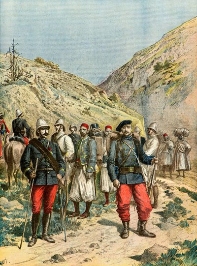 Uniformes del ejército francés de Henri Meyer