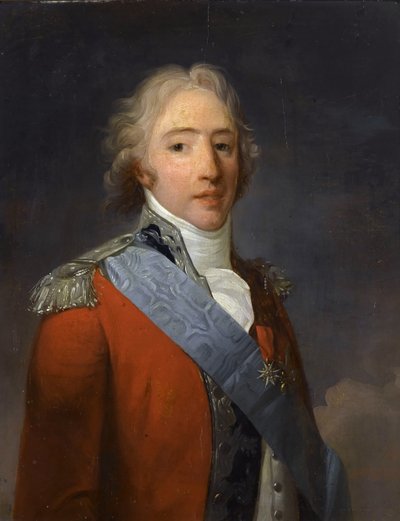 Charles-Philippe de Francia, Conde de Artois 1757-1836 de Henri Pierre Danloux