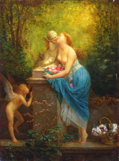 Pérdida de la inocencia, 1885 de Henri Pierre Picou
