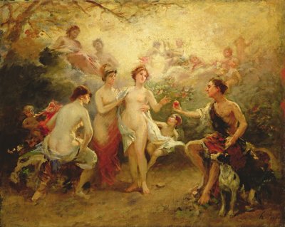 El juicio de Paris de Henri Pierre Picou